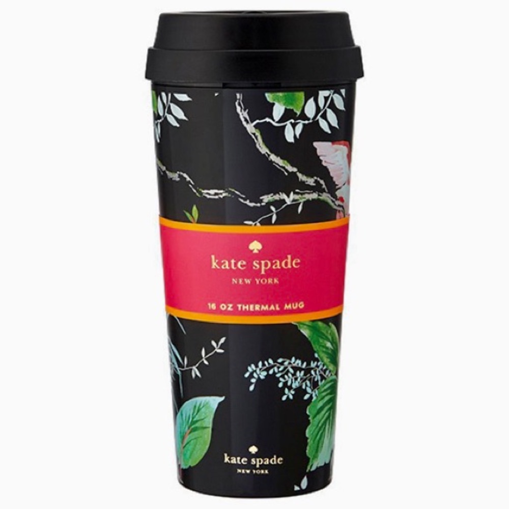 Kate Spade Thermal Mug Winter City Pattern